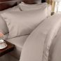 1200-TC King Sheet Set Beige Egyptian Cotton Bed Sheets