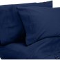 1000-TC Twin-XL Sheet Set Navy Blue Egyptian Cotton