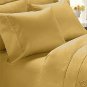 1000-TC Sheet Set Queen Size Solid Gold