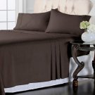 1000-TC SHEET SET QUEEN SIZE SOLID CHOCOLATE