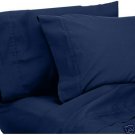 1000-TC Egyptian Cotton Sheet Set Queen Navy Blue