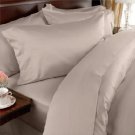 1000-TC Sheet Set Queen Solid Beige Egyptian Cotton