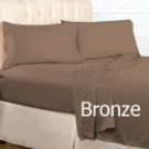 King Fitted Sheets 1000-TC Bronze