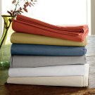 CalKing Fitted Sheets 1000-TC Brick Red