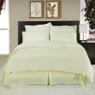 1200-TC Full Size Ivory Sheet Set Egyptian Cotton Bed Linens