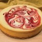 White Chocolate Raspberry Cheesecake 8" - serves 6-8 ppl.