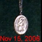 Sterling Silver St. Christopher Medium Size