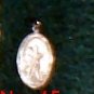 Large Oval Sterling St. Christopher
