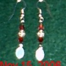 Small Sterling Miraculous Medal Ear Rings