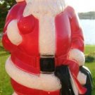 Empire SANTA CLAUS w/ BAG OF TOYS Blow Mold Light 1968