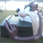 1997 WARNER BROS. TAZMANIA DEVIL WESTCLOX ALARM CLOCK