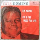 FATS DOMINO I'M IN THE MOOD FOR LOVE 45 RECORD & COVER!