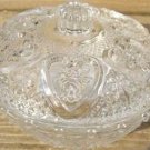 CUT GLASS CANDY DISH & COVER - MALAYSIA "KIG" ELEGANT!