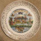 VINTAGE "WISCONSIN" COLLECTOR'S PLATE 1950's INDIANS!!