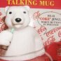 Coca-Cola Brand Polar Bear Talking Mug (1997) MINT!!