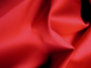 2 Y Organic Cotton Twill  Drapery Bedding Fabric Soft Silky TOMATO RED