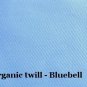 2 Y Organic Cotton Twill Drapery Bedding Fabric Soft Silky BLUEBELL