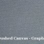 12 Y Graphite Gray Duckcloth Canvas Drapery Home Decorating Fabric