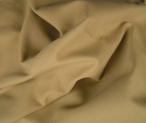 12 Y Antique Gold Duck Canvas Drapery Home Decorating Fabric