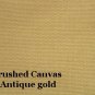 12 Y Antique Gold Duck Canvas Drapery Home Decorating Fabric