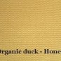 20 Y Organic Cotton Duck Canvas Upholstery Fabric HONEY GOLD