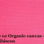 20 Y Organic Cotton Duck Canvas Upholstery Fabric HIBISCUS