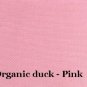 20 Y Organic Cotton Duck Canvas Upholstery Fabric PINK