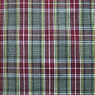 40 YARDS GRAY BURGUNDY WHITE PLAID TARTAN FABRIC 60" WIDE