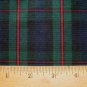 BLUE GREEN RED TARTAN PLAID FABRIC 60" WIDE