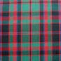 RED GREEN BLACK BLUE MACDONALD TARTAN PLAID FABRIC 60" WIDE
