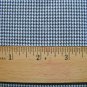 20 Yards NAVY BLUE WHITE HOUNDSTOOTH CHECK PLAID FABRIC 60" WIDE