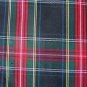 5 Yards STEWART BLACK TARTAN PLAID FABRIC 60" WIDE
