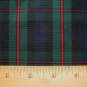 10 YARDS MURRAY ATHOLL BLUE GREEN RED TARTAN PLAID FABRIC 60" WIDE