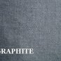 10 Yards Graphite Gray Brushed Twill Denim Slipcover Upholstery Fabric