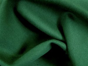 20 Yards Brushed Forest Green Twill Denim Slipcover Upholstery Fabric