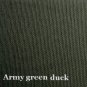 10 Yards Cotton Canvas Duckcloth Upholstery Fabric ARMY GREEN