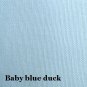 20 Yards Cotton Canvas Duckcloth Upholstery Fabric LIGHT BLUE