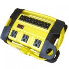 8 Outlet Yellow Strip Heavy Duty