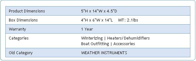 Buy DAVIS INSTRUMENTS AIR DRYER 1000C - MI;DEW FIGHTER BOAT / RV In , For US $45.99 - Foto 10