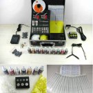 New Tattoo Kit:2 Gun Machines+ Ink+ power supply+ tubes