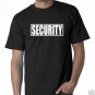 SECURITY SHIRT Black t-shirt  Law Enforcement t-shirt