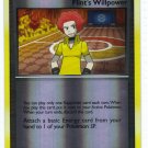 Pokemon Card Platinum Rising Rivals Rev Holo Trainer Flint's Willpower