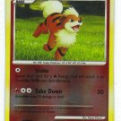 Pokemon Card Platinum Rising Rivals Rev Holo Growlithe 63/111