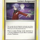 Pokemon Card Platinum Rising Rivals Trainer Lucian's Assignment