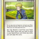 Pokemon Card Platinum Rising Rivals Trainer Volkner's Philosophy