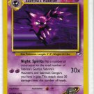 Pokemon Card Gym Heroes Sabrina's Hunter 58/132