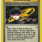 Pokemon Card Gym Heroes Trainer Minion of Team Rocket