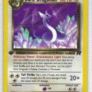 Pokemon Card Team Rocket  Dark Dragonair 33/82