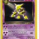 Pokemon Card Team Rocket  Dark Alakazam 18/82