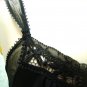 *OSCAR de la RENTA Pink Label* Black Chemise Nightgown